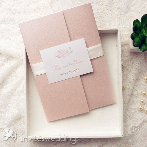 Pink Wedding Invitations