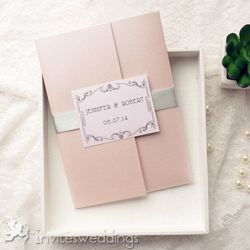 Pink Wedding Invitations