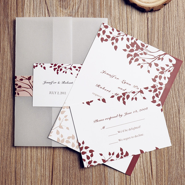 Red Wedding Invitations