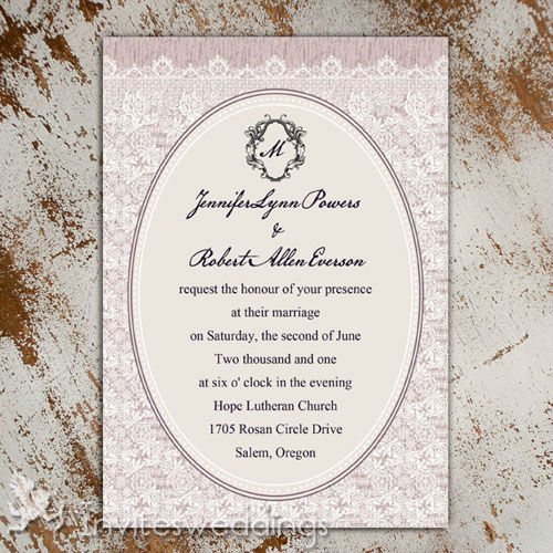 Pink Wedding Invitations