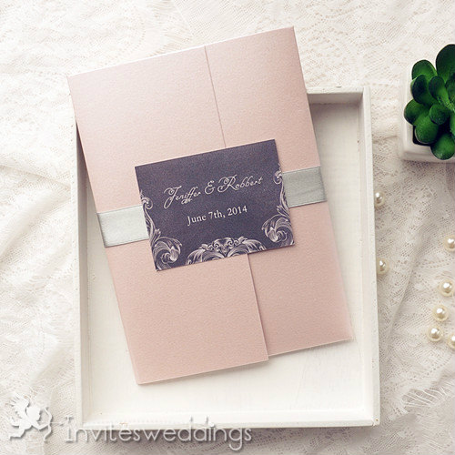 Pink Wedding Invitations