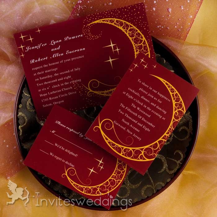 Red Wedding Invitations