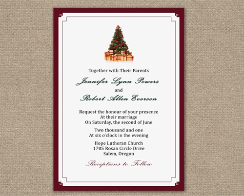 Red Wedding Invitations