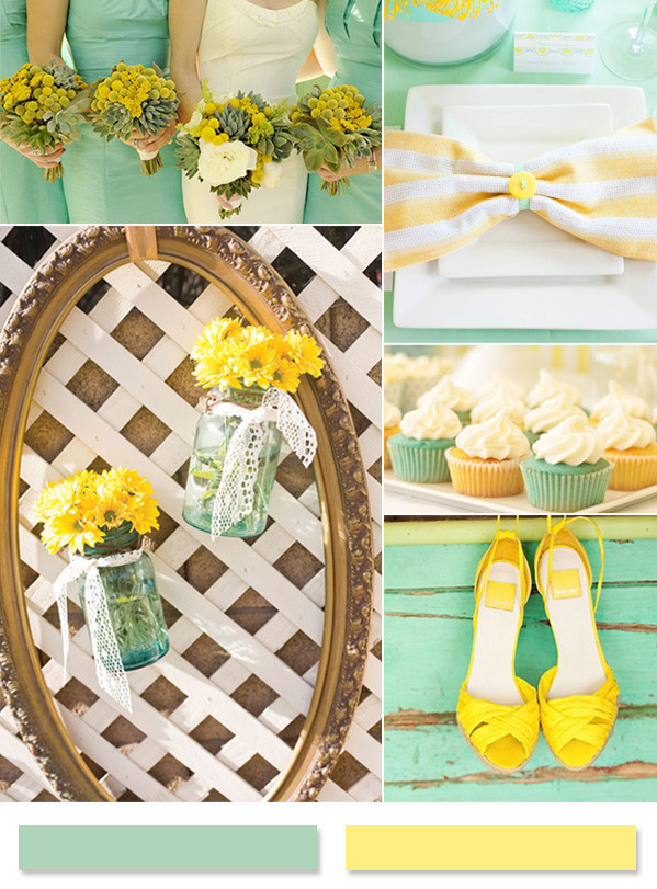 mint-and-yellow