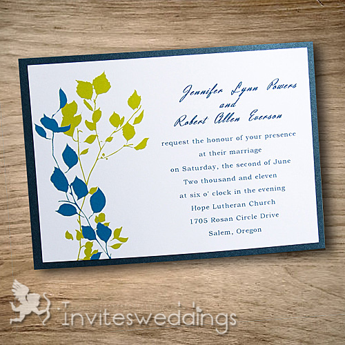 Winter Wedding Invitation