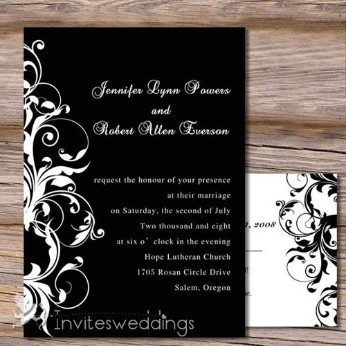 Winter Wedding Invitation