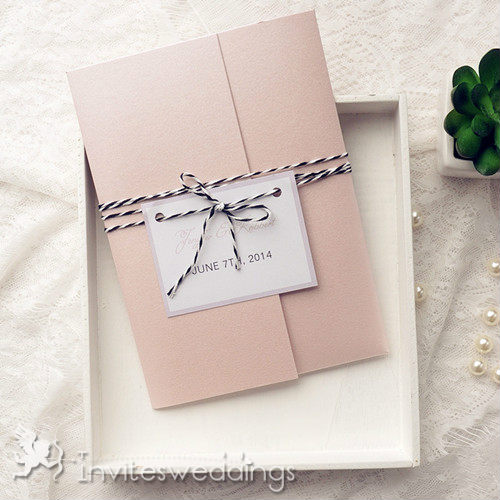 Pocket Wedding Invitation