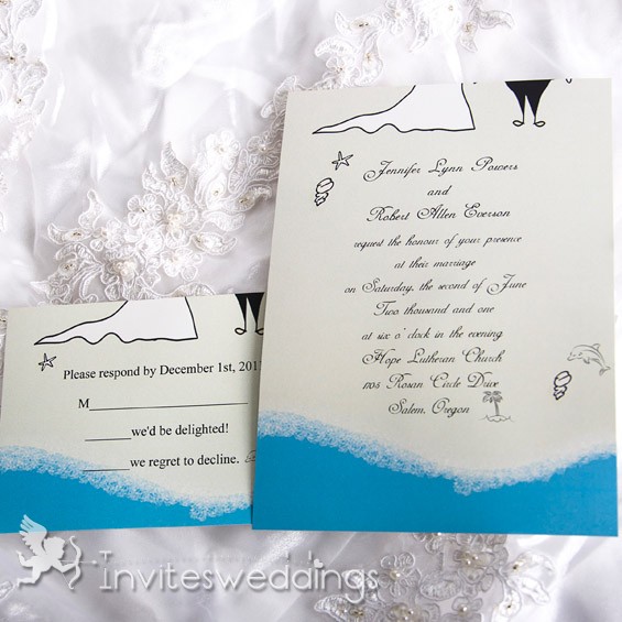 
Beach Wedding Invitation