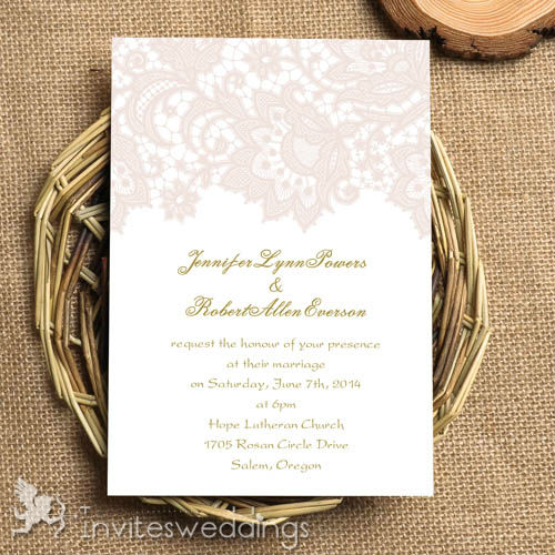 Elegant Wedding Invitation