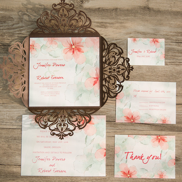 Rustic Wedding Invitation