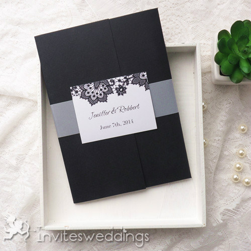 Pocket Wedding Invitation