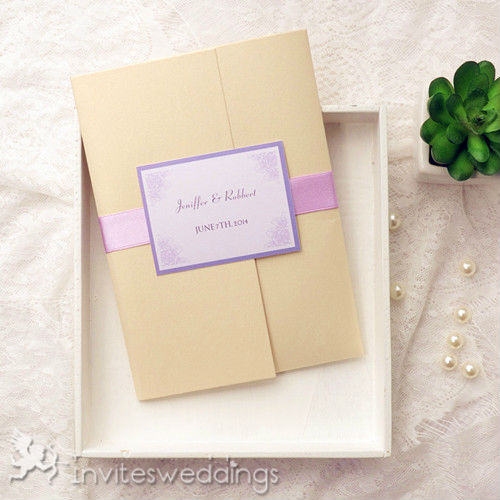 Pocket Wedding Invitation