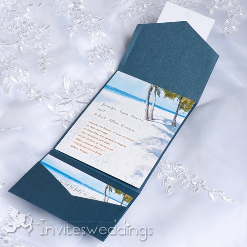 
Beach Wedding Invitation